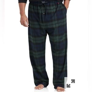 Ralph Lauren Mens Plaid Green pajama pants